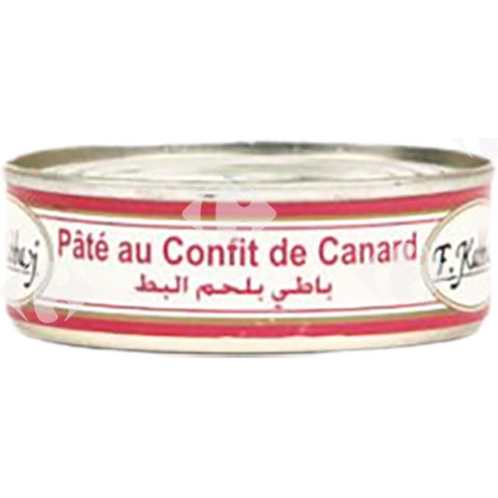 Pâté de Confit de Canard - Charcuterie - Farida Kabbaj 80g.
