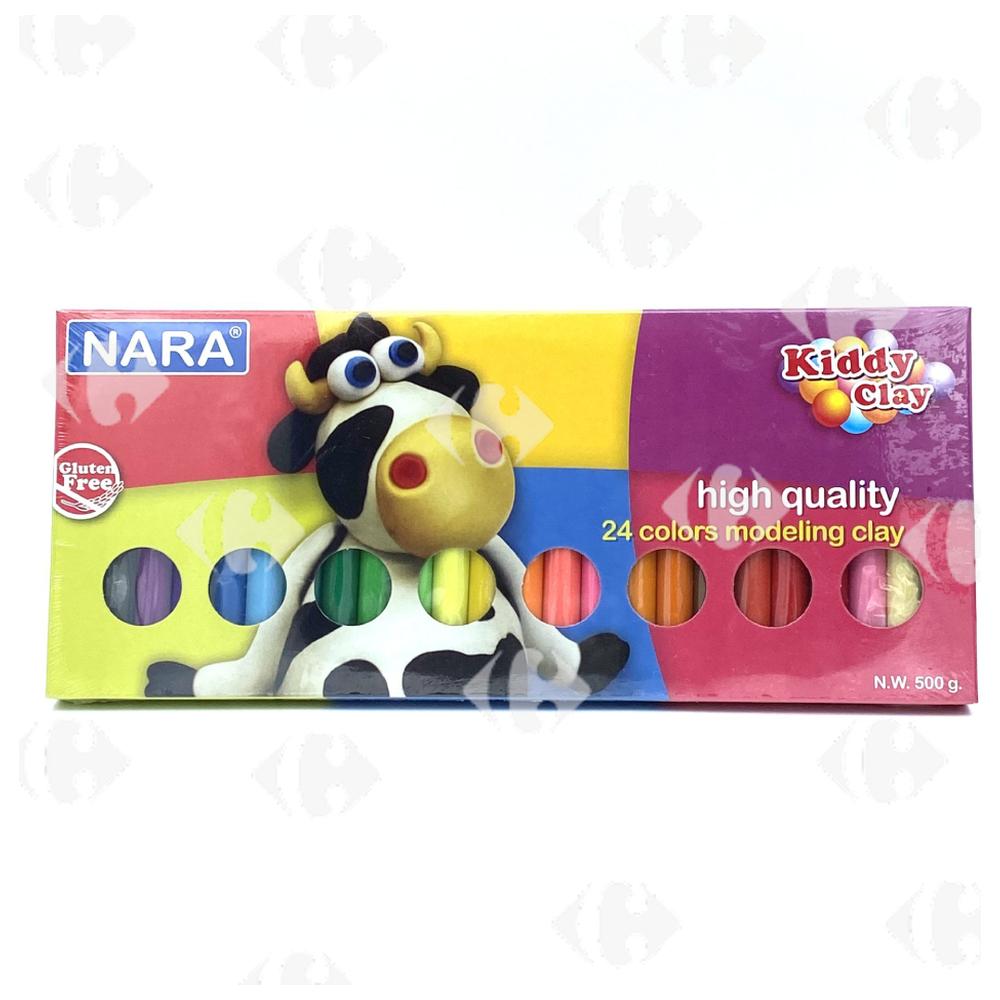 Pâte à modeler Bâtonnets Kiddy Clay 24 unités
