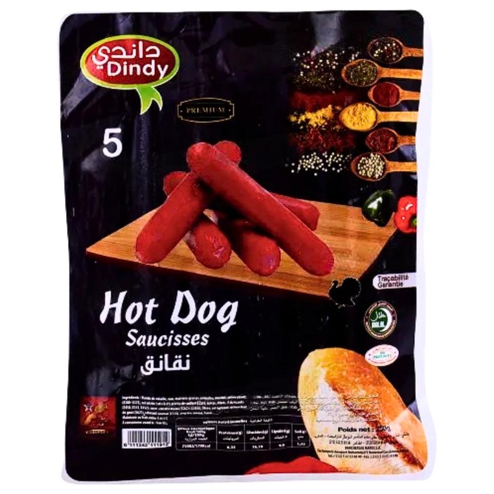 [63709] Saucisses Hot Dog Dindy 250g.