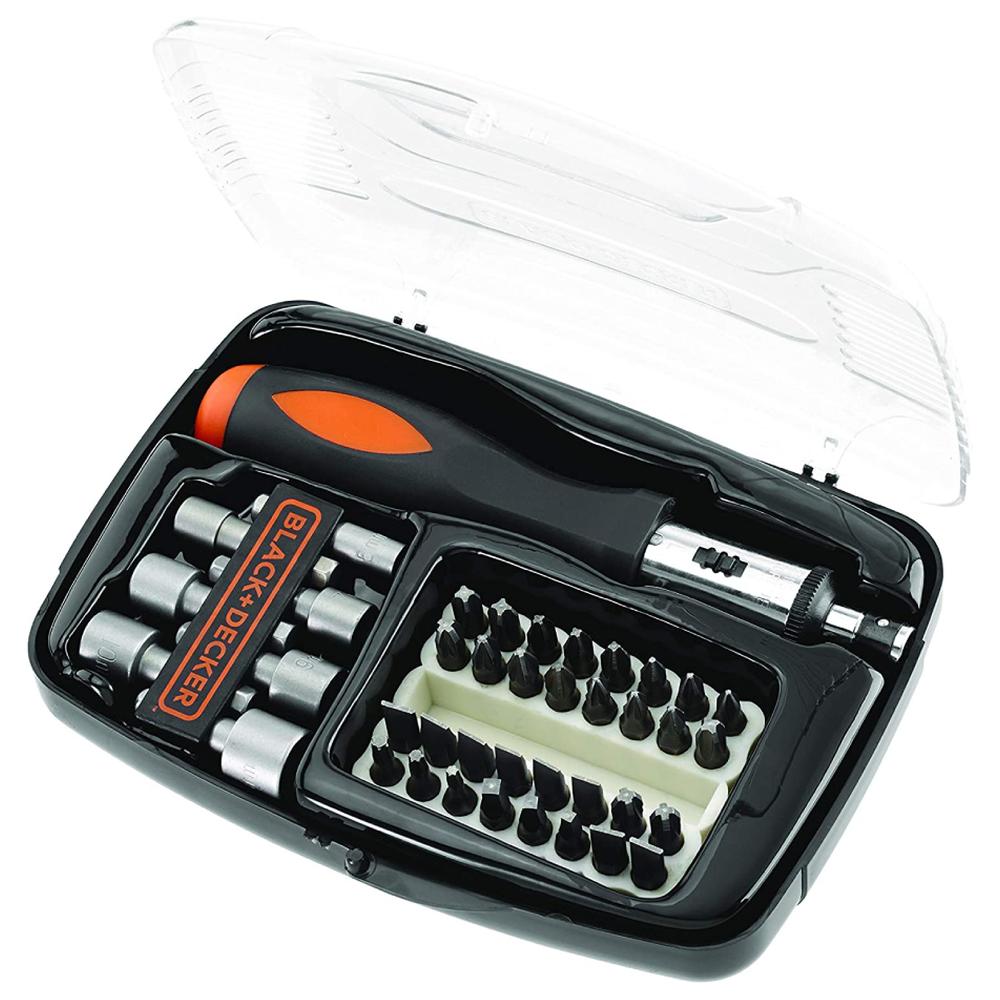 Kit Tournevis a Cliquet avec Accessoires 40 Pièces