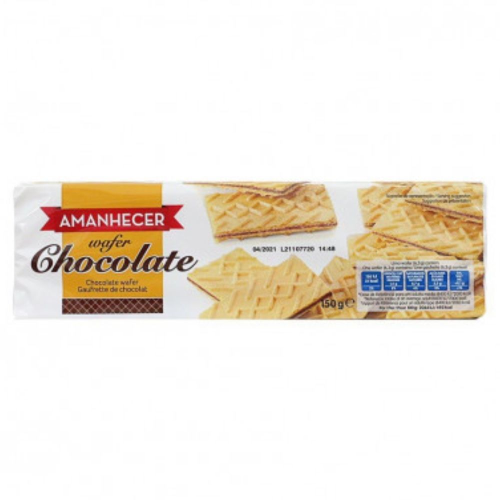 [666802] Gaufrette Crème Chocolat Amanhecer 150 g