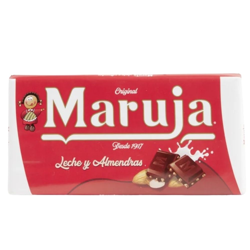 Tablette Choco Lait aux Amandes Maruja 100 g