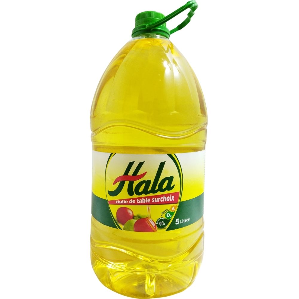 Huile de Tournesol Hala 5 Litres