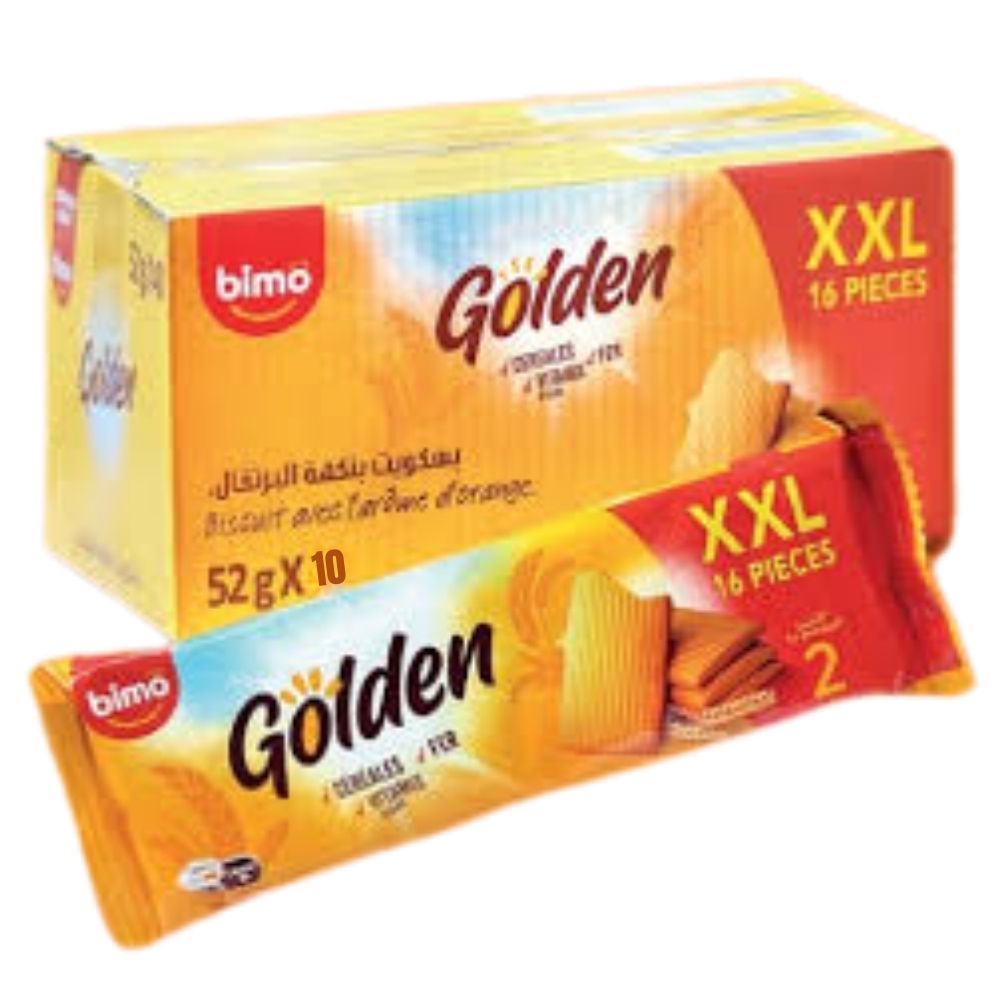 [725412] Biscuit Sec Golden 10 x 52 g