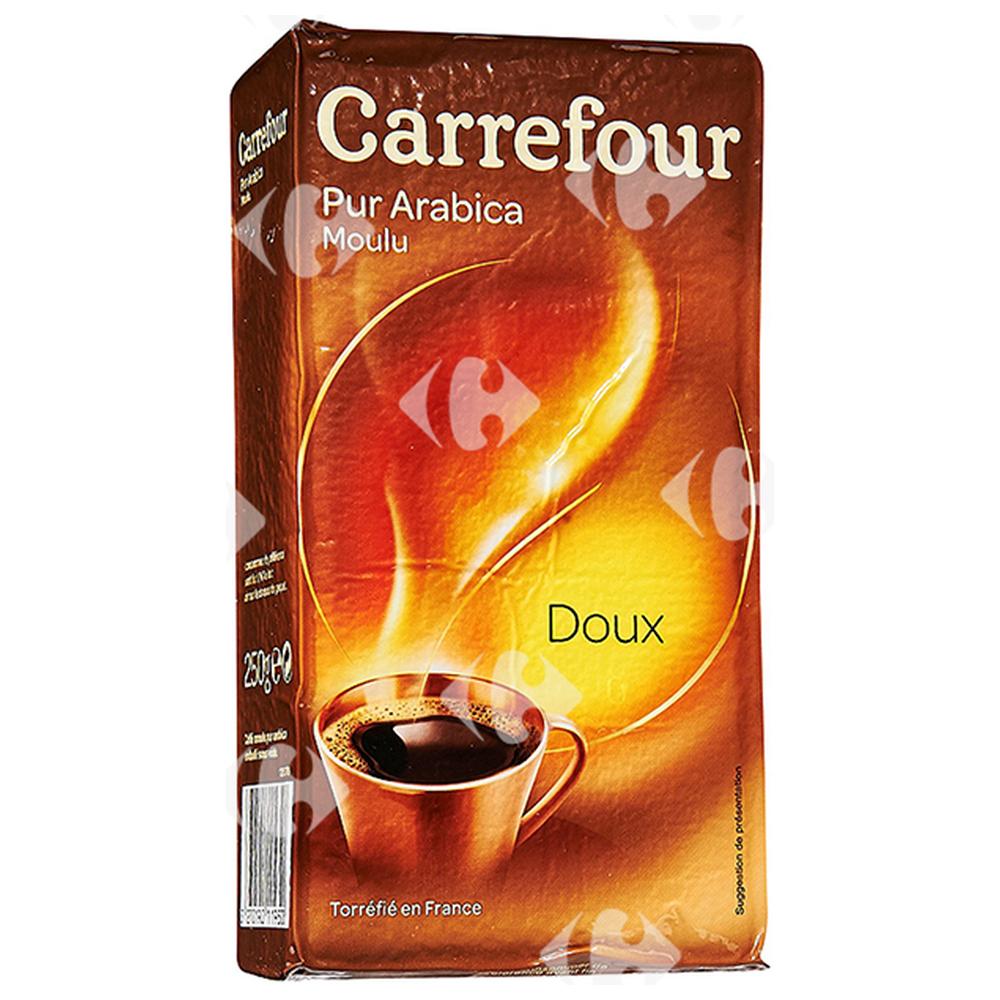 [184932] Café Moulu Doux Pur Arabica Carrefour 250g