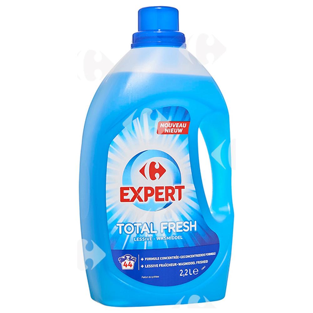 Détergent Lessive Liquide Expert Bleu Carrefour 2,2L