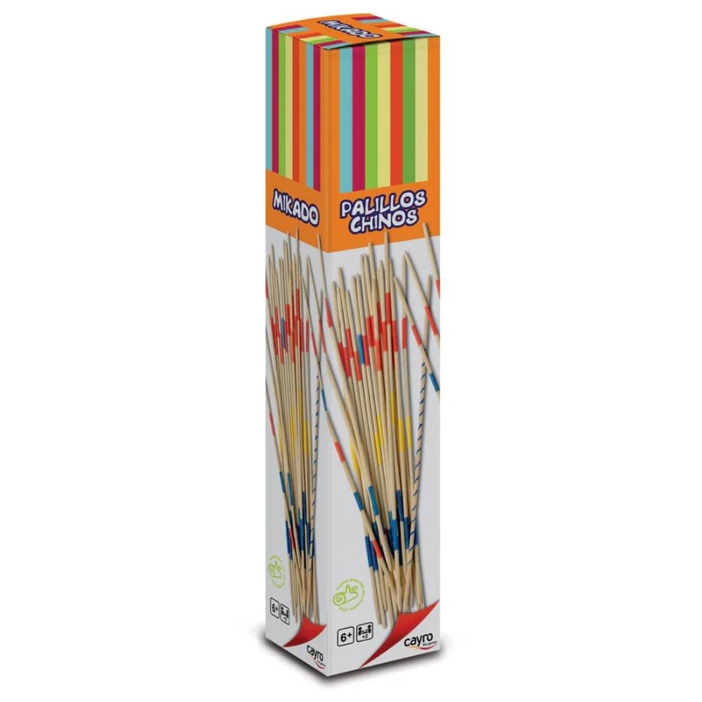 [723498] Jeu Mikado Dominos Bambou Zoko-Jogos 19x3 cm