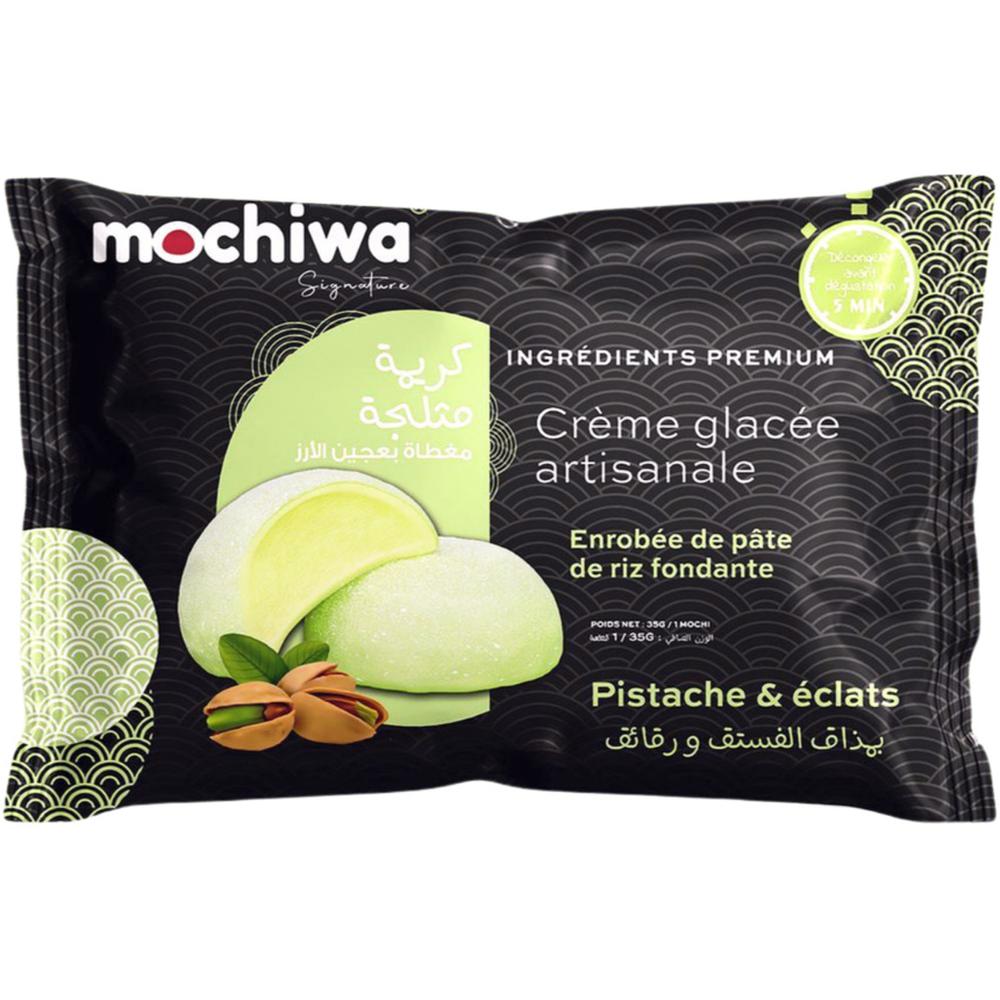 [710004] Mochi Pistache & Éclats Signature Mochiwa 35g