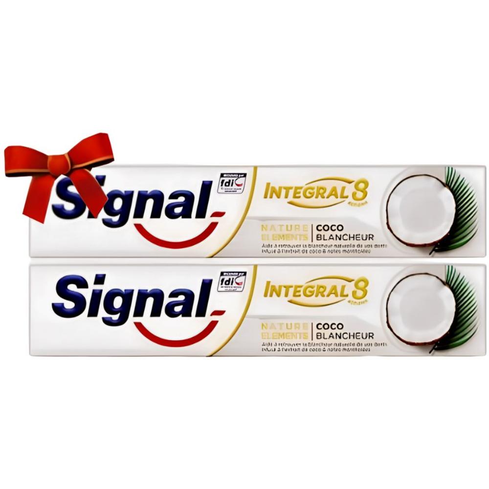 [670165] Pack Dentifrice Charbon Coco Signal 75ml + 1Gratuit