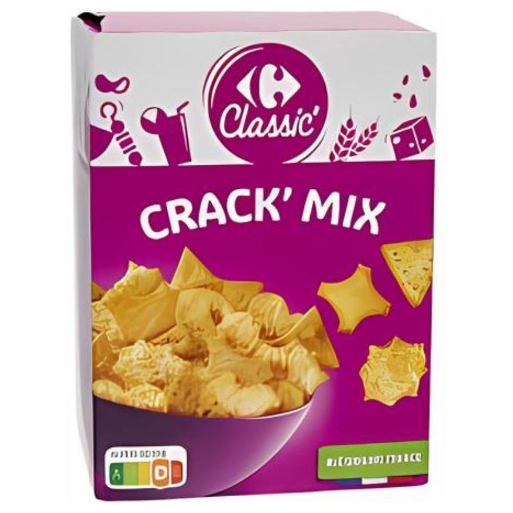 [571123] Biscuits Apéritifs Crackers Carrefour Classic 85g