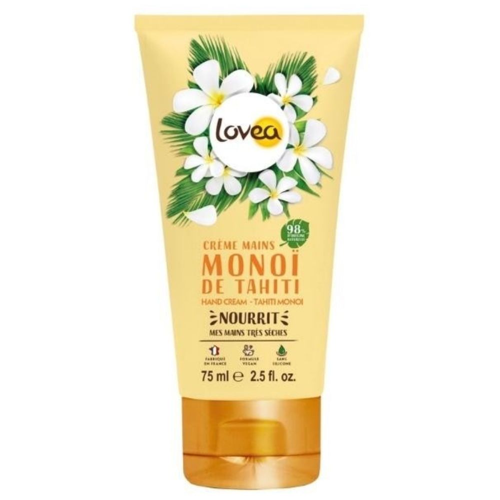 [734788] Crème mains au monoï de Tahiti Lovea 75ml