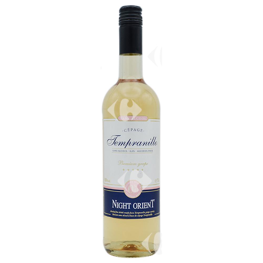 Vin Rosé Sans Alcool Tempranillo Night Orient 75cl