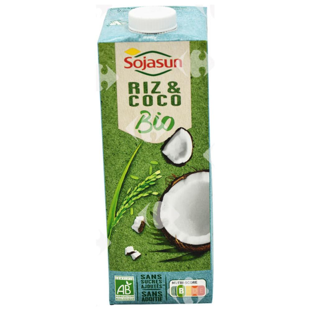 [649305] Boisson végétale riz et coco Bio Sojasun 1L