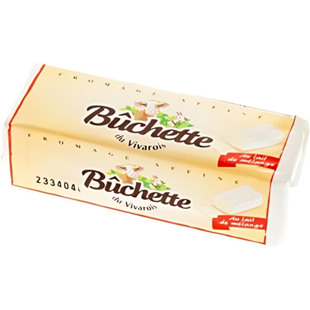 Fromage Bûche au Lait Chèvre/Vache Affiné Vivarois 180g