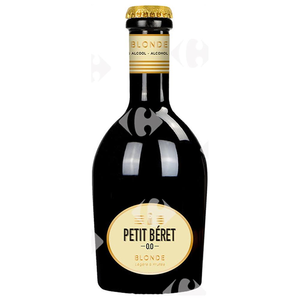 Bière Blonde sans Alcool Le Petit Béret 33cl