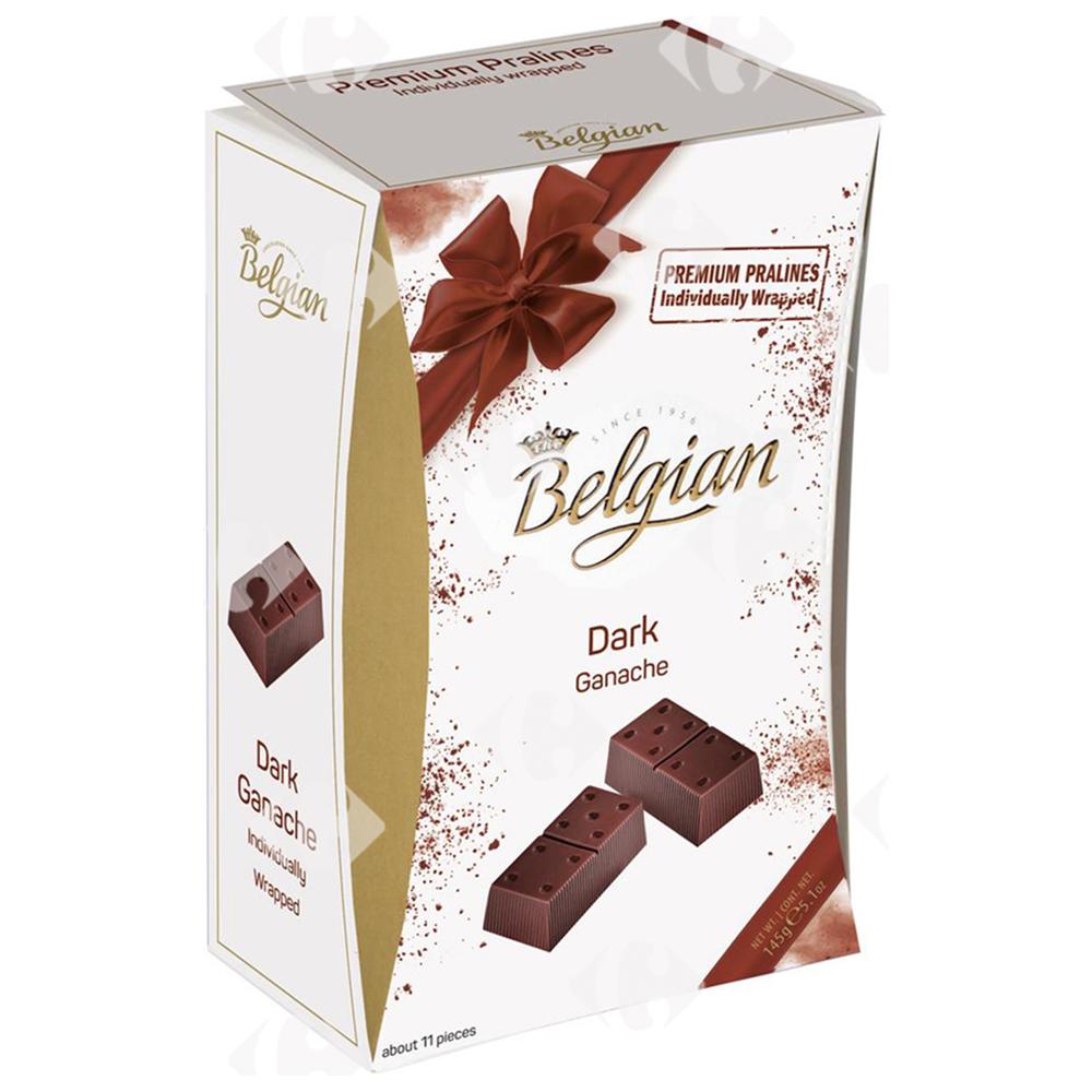 Boite Premium Praliné Dark The Belgian 145g