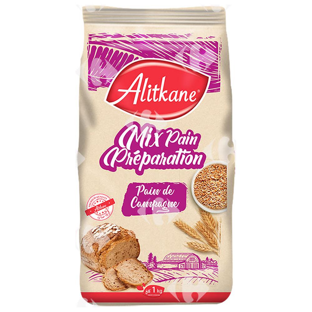 Préparation Mix Pain De Campagne Al Itkane 1Kg