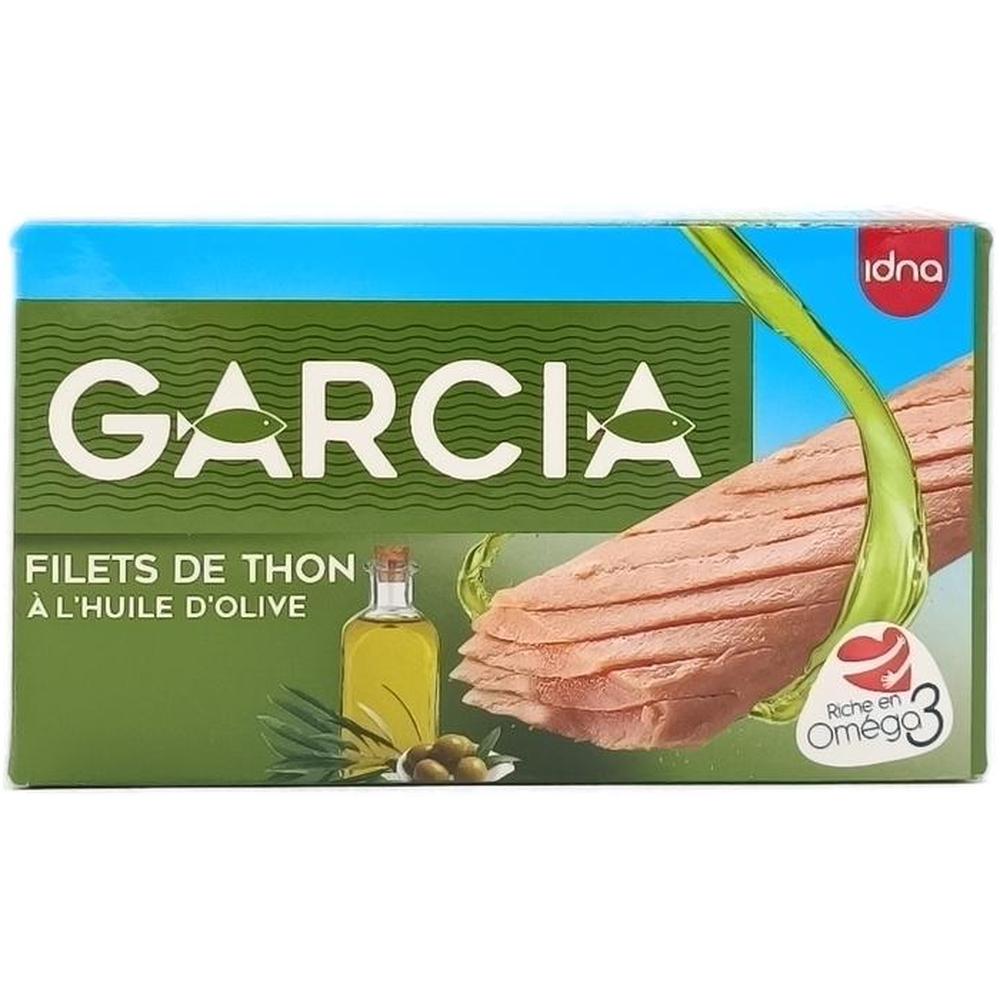 [714426] Filets de Thon Huile d'Olive Garcia 125g