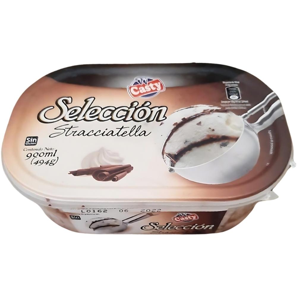 Pot de Glace Stracciatella Casty 900ml