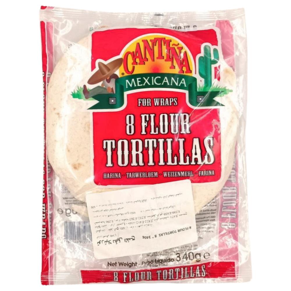 [530211] Galettes Tortillas Blé Cantina Mexicana 8 feuilles 340g