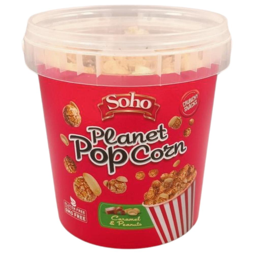 [615908] Planet Pop Corn Caramel Cacahuète sans Gluten Soho 130g
