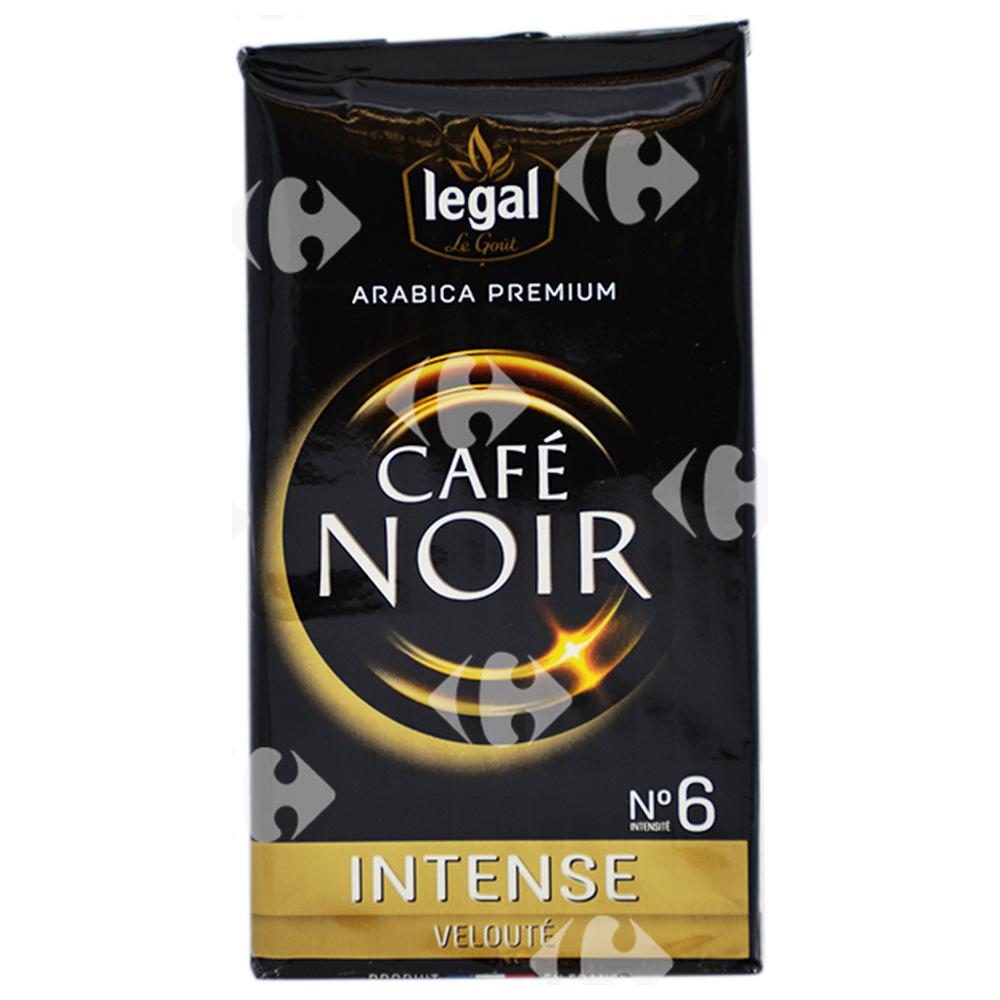 [660601] Café Moulu Noir Arabica Premium Intensité 6 Legal 250g