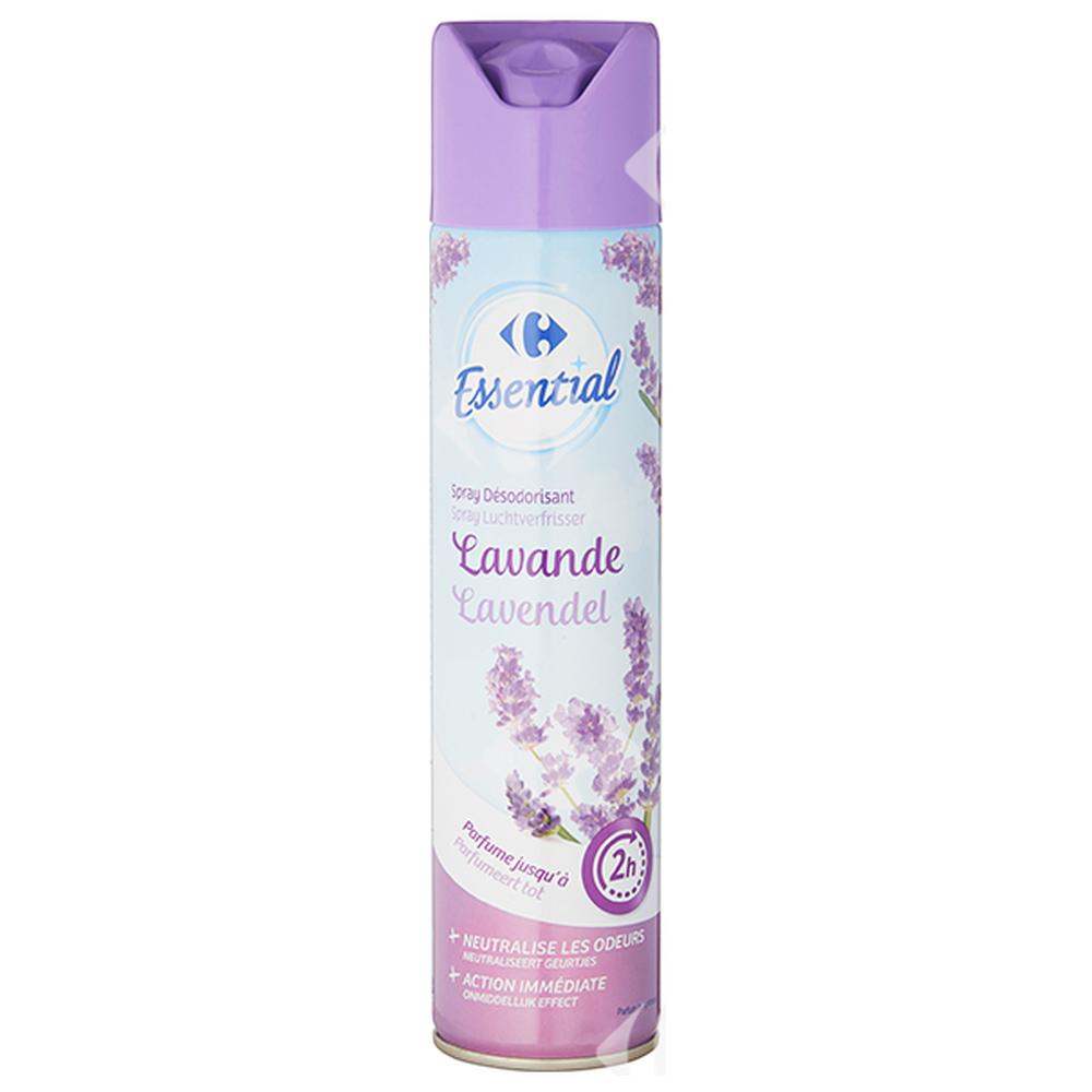 [397286] Désodorisant Aérosol Lavande Carrefour 300ml