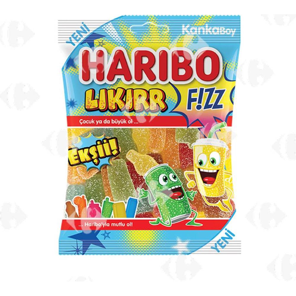 Gomme Fizz Soda Party Individuel Sachet Haribo 70g