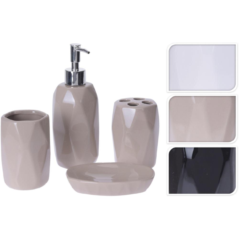 [709025] Ensemble Salle de Bain en Dolomite Divers Couleurs 4 pièces.