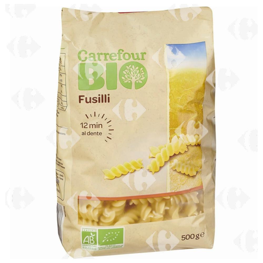 Pâtes Fusilli Carrefour Bio 500g