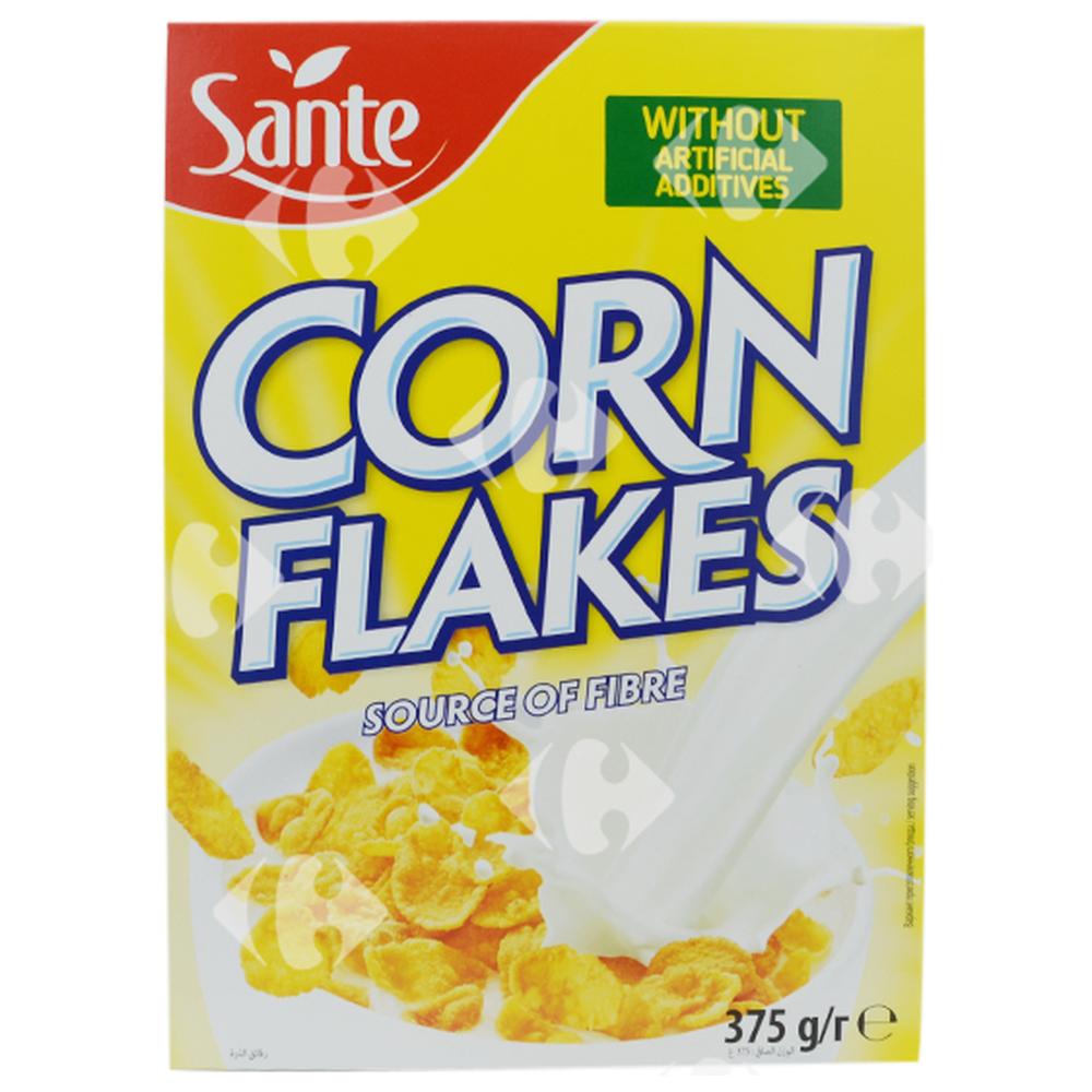 Céréales Corn Flakes Sante 375g