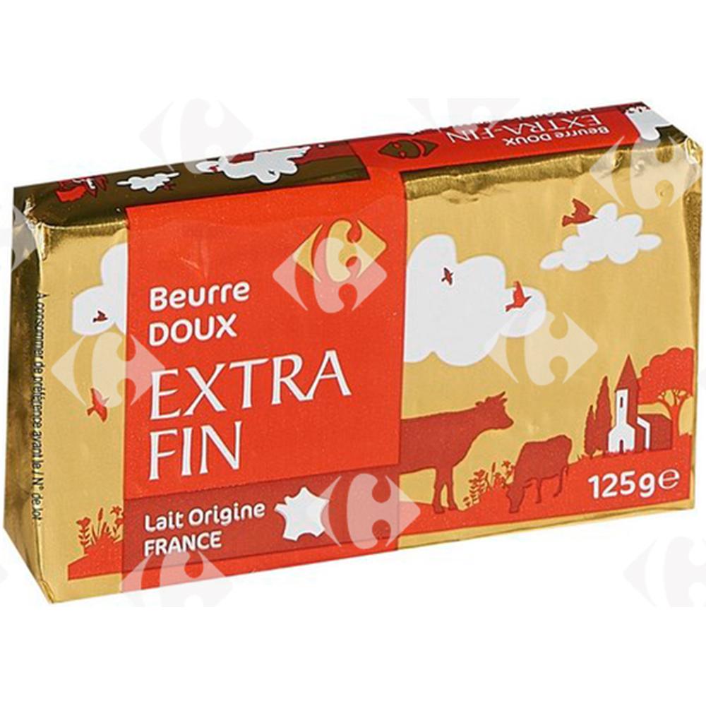 [644263] Beurre Doux Carrefour 125g