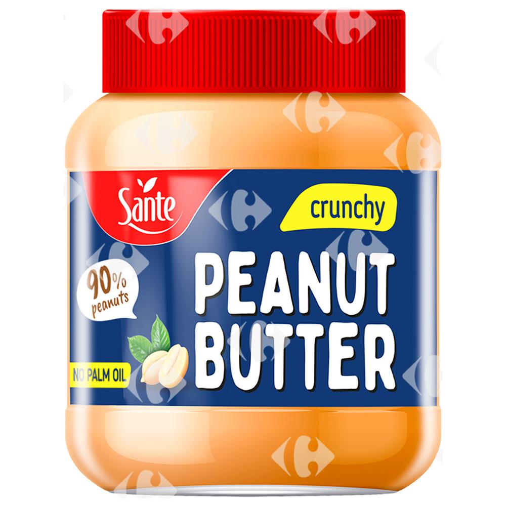 [661269] Beurre de Cacahuètes Crunchy Sans Sucre Sante 350g
