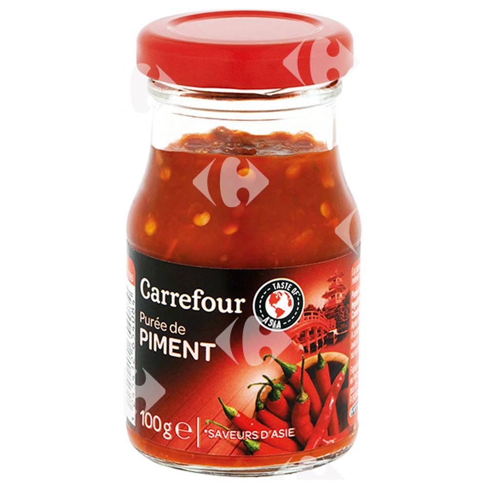 [189281] Purée de Piment Saveur d'Asie Carrefour 100g