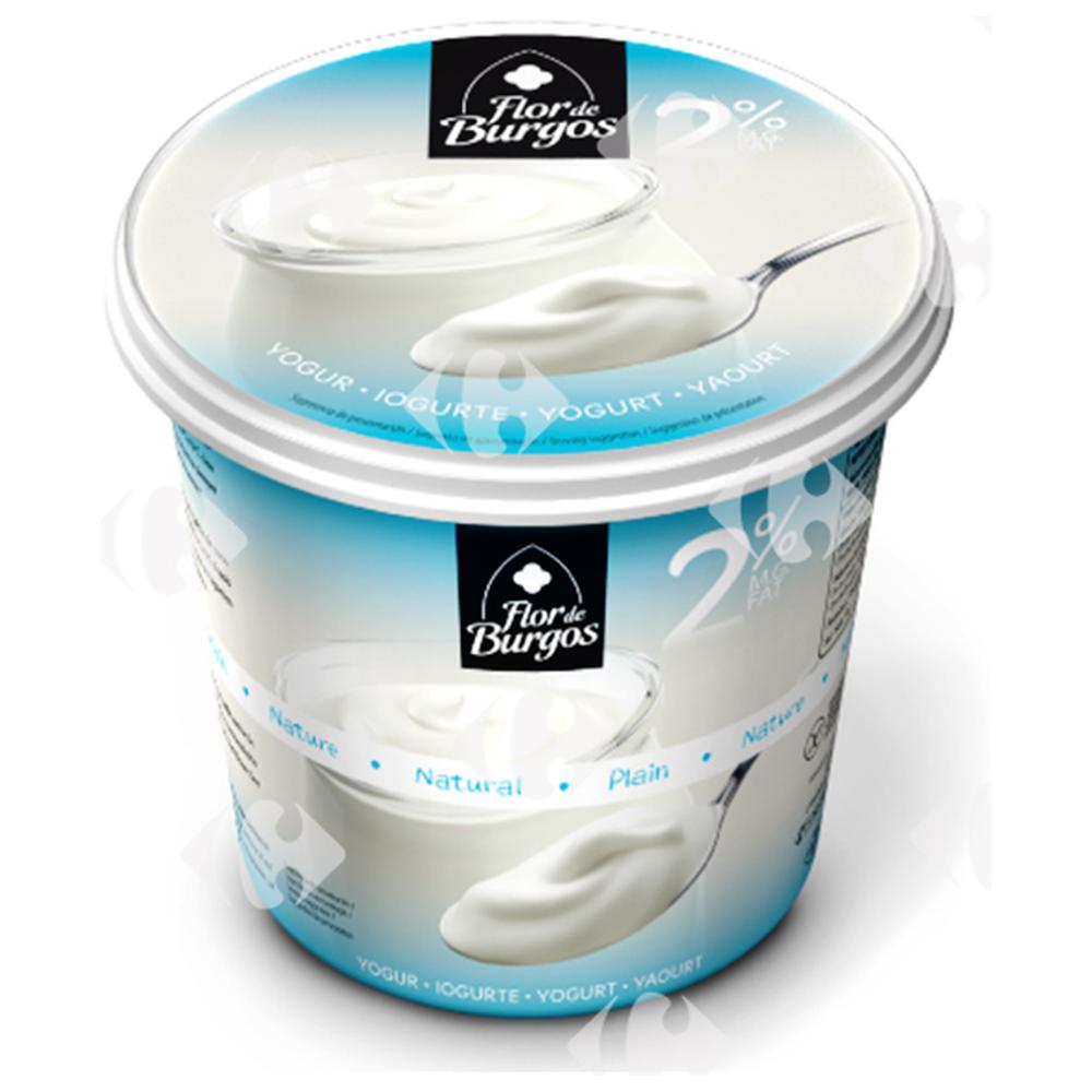 [628422] Yaourt Brassé Nature 2% Cremos Flor De Burgos 650g