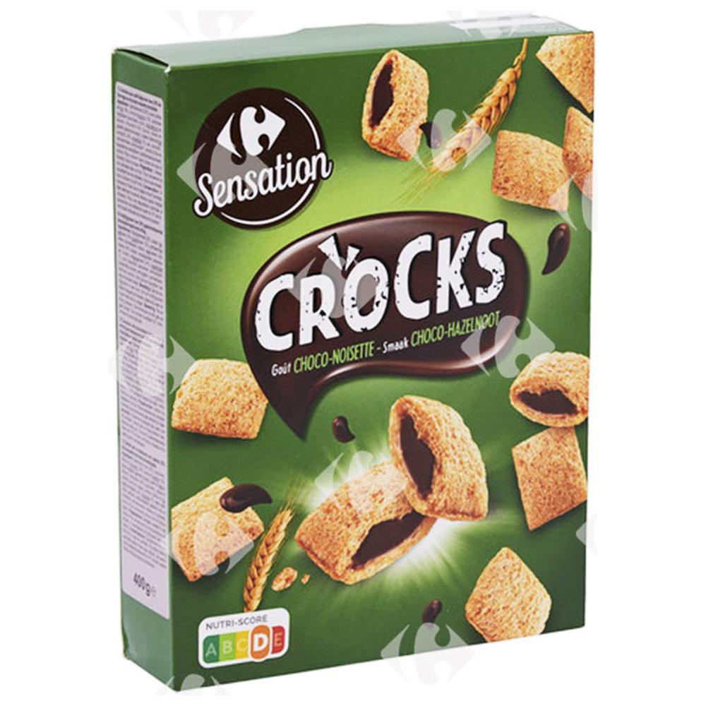 [370131] Céréales Cœur Fondant au Chocolat Noisette Xtrem Carrefour 400g