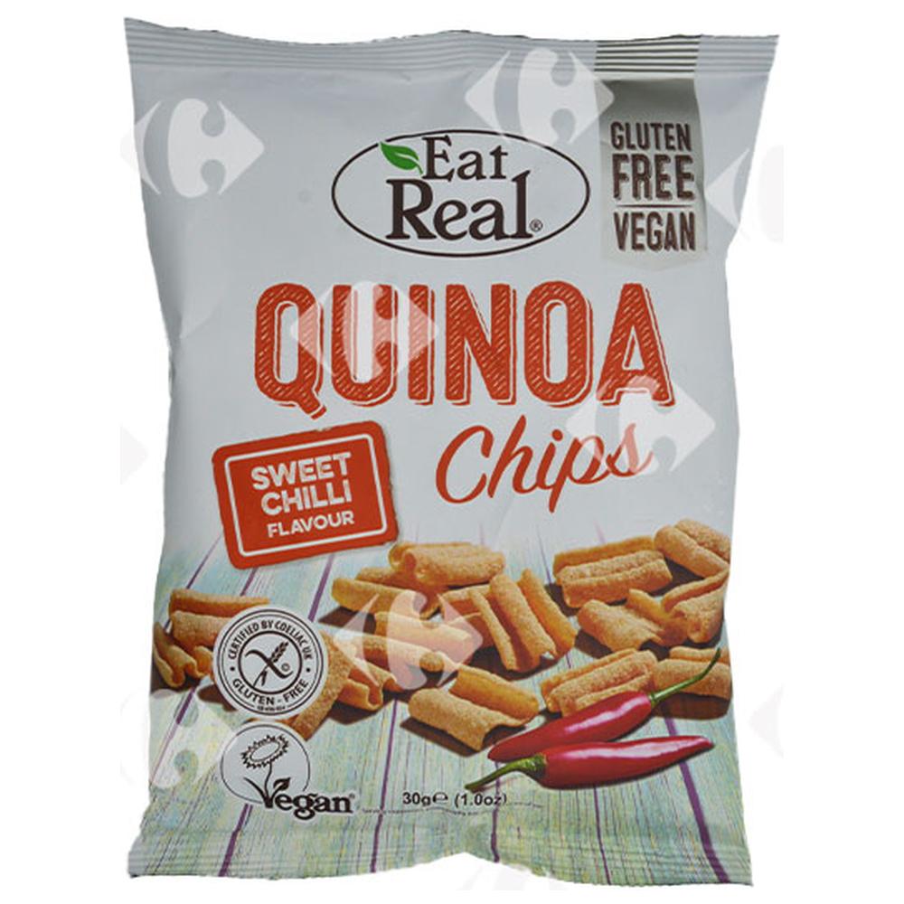 [644982] Chips de Quinoa Chili Doux Sans Gluten Eat Real 30g