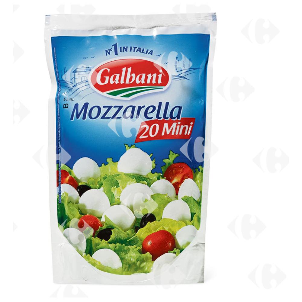 [660838] 20 Mini Mozarella 38% Mg Galbani 150g