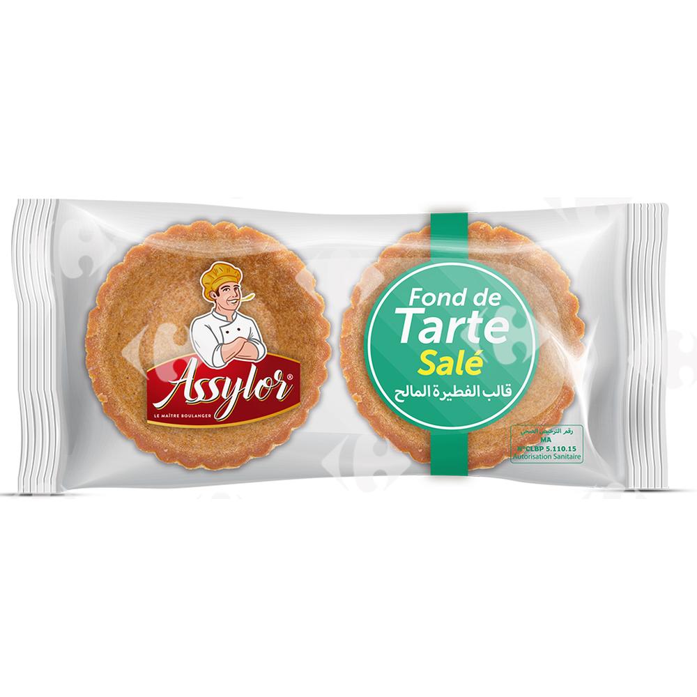 [60076] Fond De Tarte Salée Assylor 9 Unités