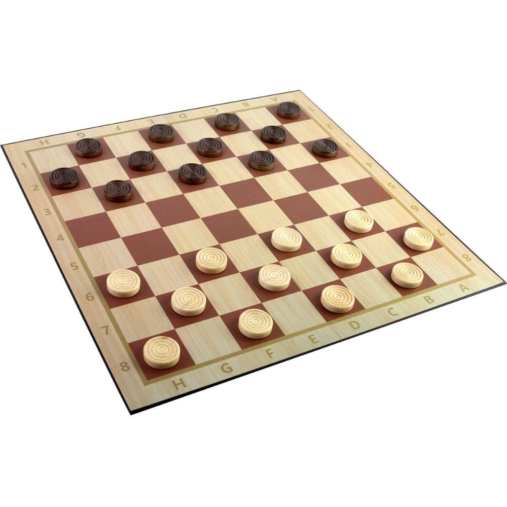 [723349] Jeu de Dames Zoko-Jogos 28x28 cm