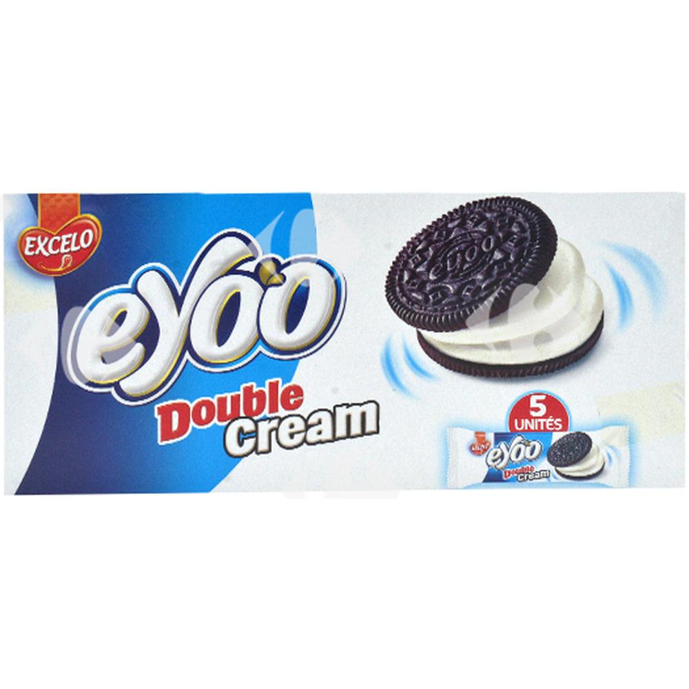 [659460] Pack Biscuits Double Crème Eyo'O 5x52g