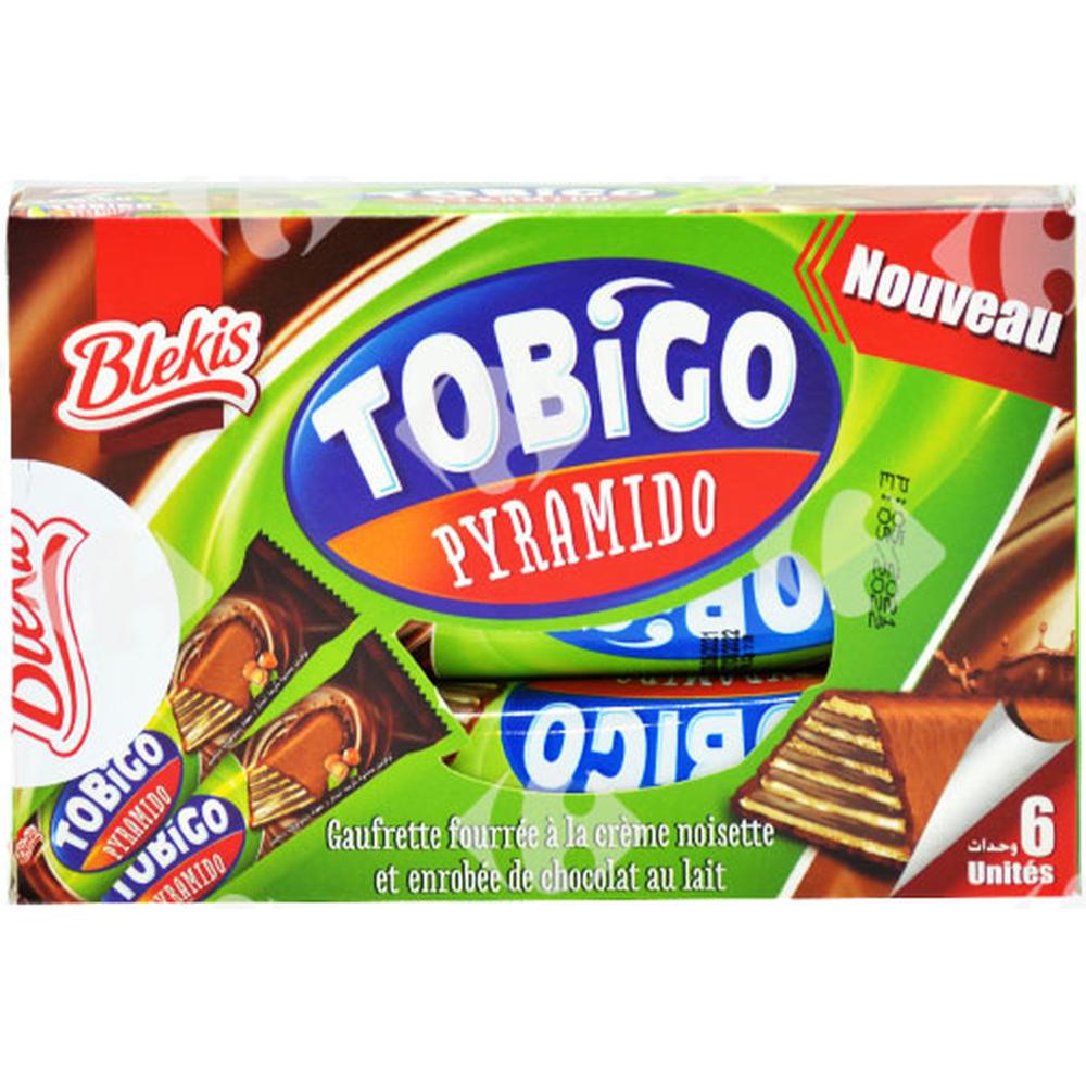 [643508] Pack Gaufrettes Noisettes Pyramido Tobigo 6x32g