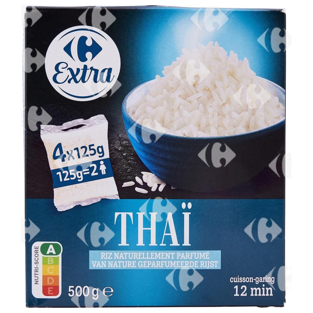 [554469] Riz Thai Siam Carrefour 125g 4 unités