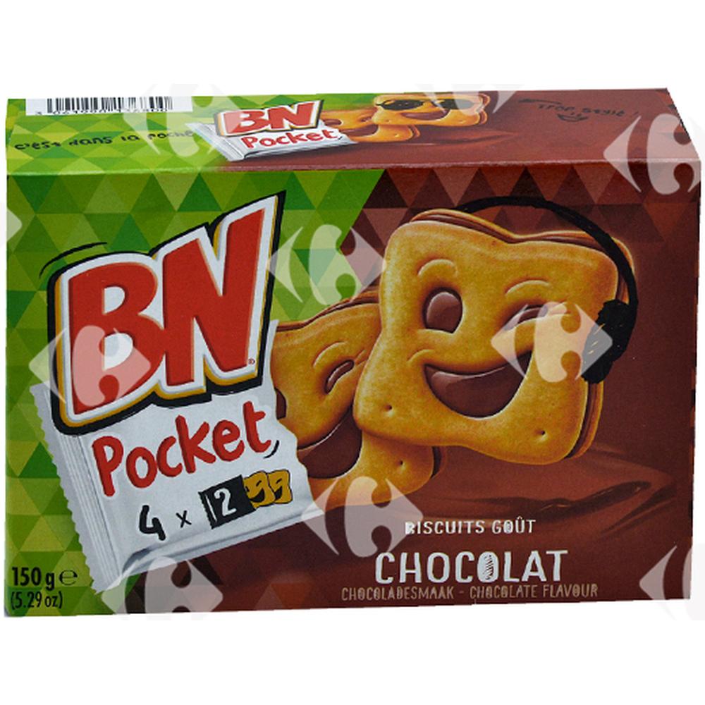 [4108] Biscuits Sandwich Chocolat Bn 150g