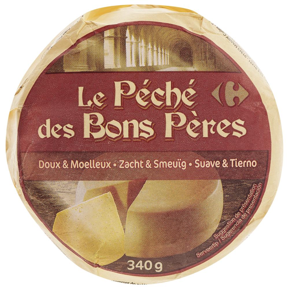 [571841] Fromage Petit Saint Paulin Le Péché Des Bons Pères Carrefour 340g