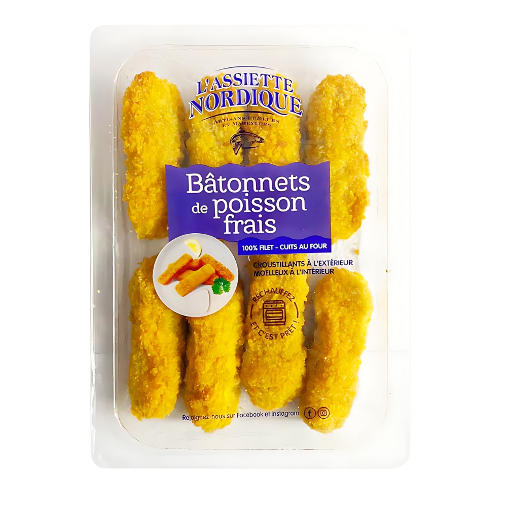 [658542] Bâtonnets de Poisson L'Assiette Nordique 250g
