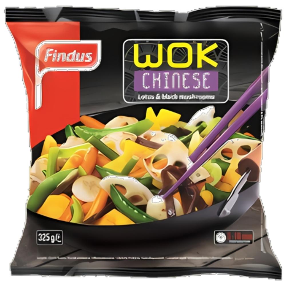 [666626] Mélange de Légumes Wok Chinois Findus 325g