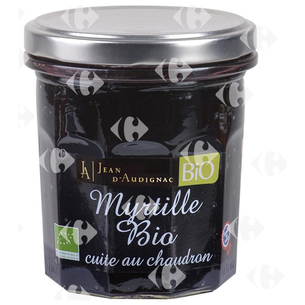 [680695] Confiture Myrtille Bio Jean D'Audignac 320g