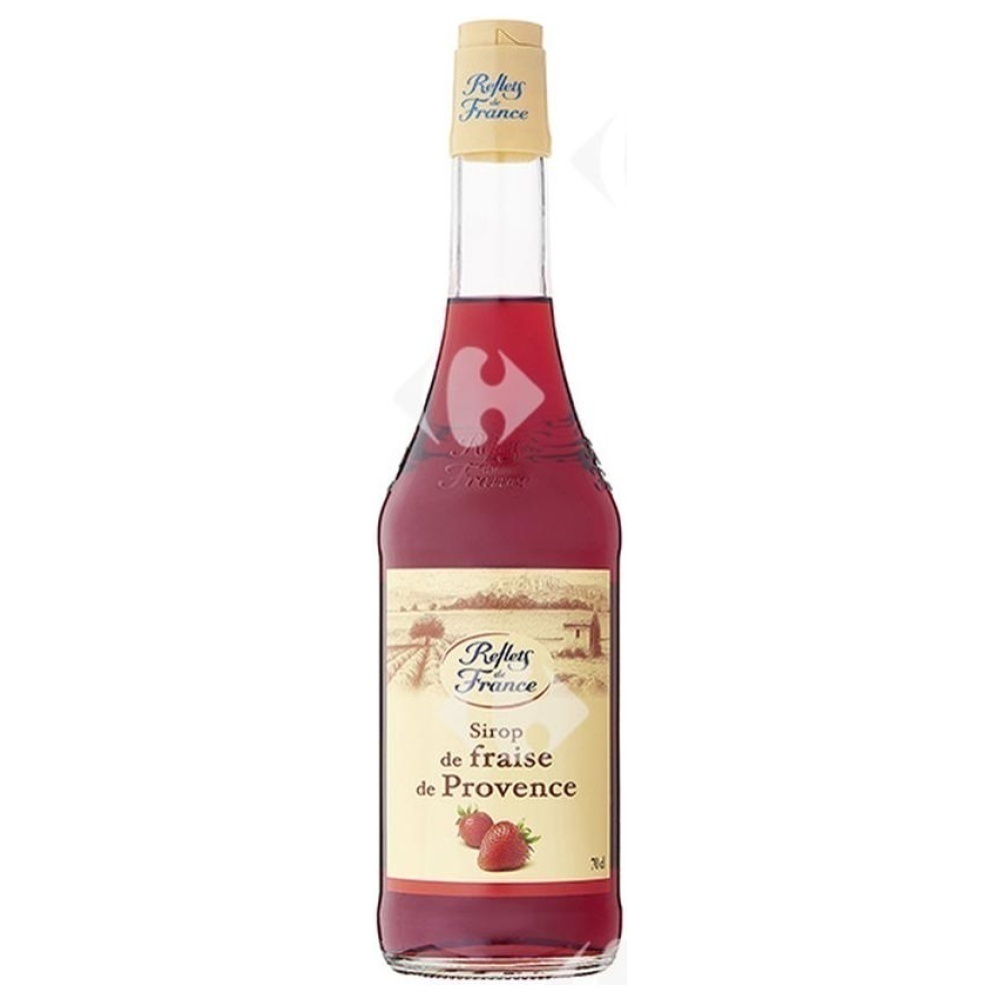 [656064] Bouteille De Sirop De Fraise De Provence Reflets De France 70cl