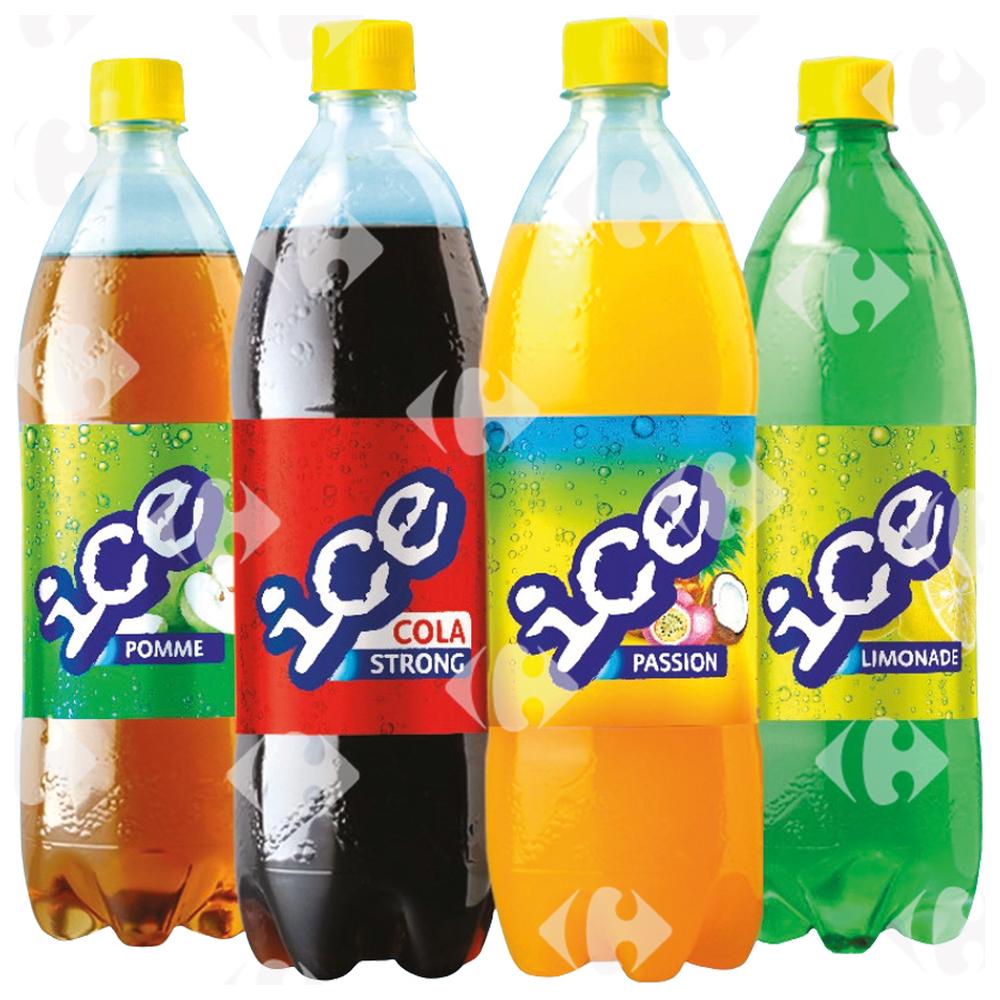 [648838] Pack Boissons Gazeuses Ice 1L 4 unités